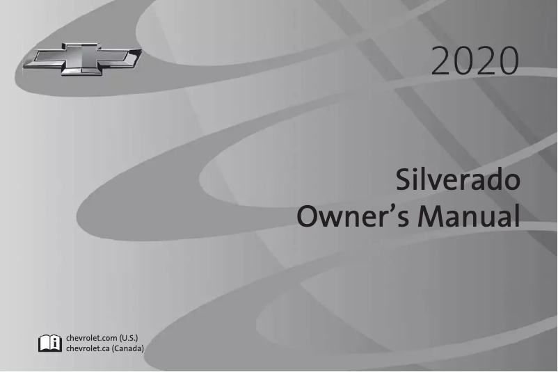 Image de la première page du manuel de l'appareil Silverado 3500HD (2020)