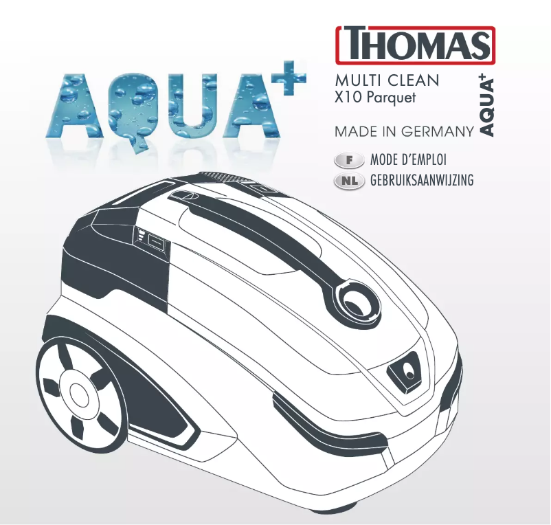 Page n°1 - Manuel utilisateur Thomas Multi Clean X10 Parquet