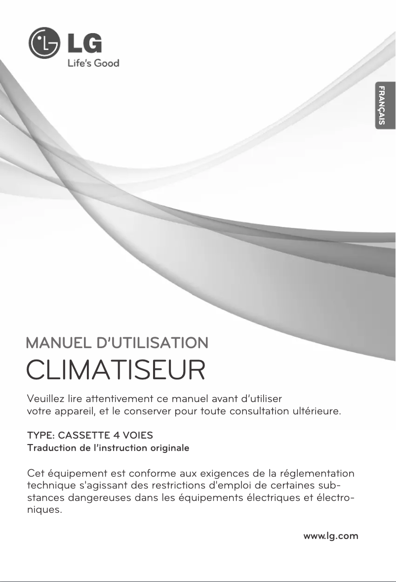 Page n°1 - Manuel utilisateur LG CT18