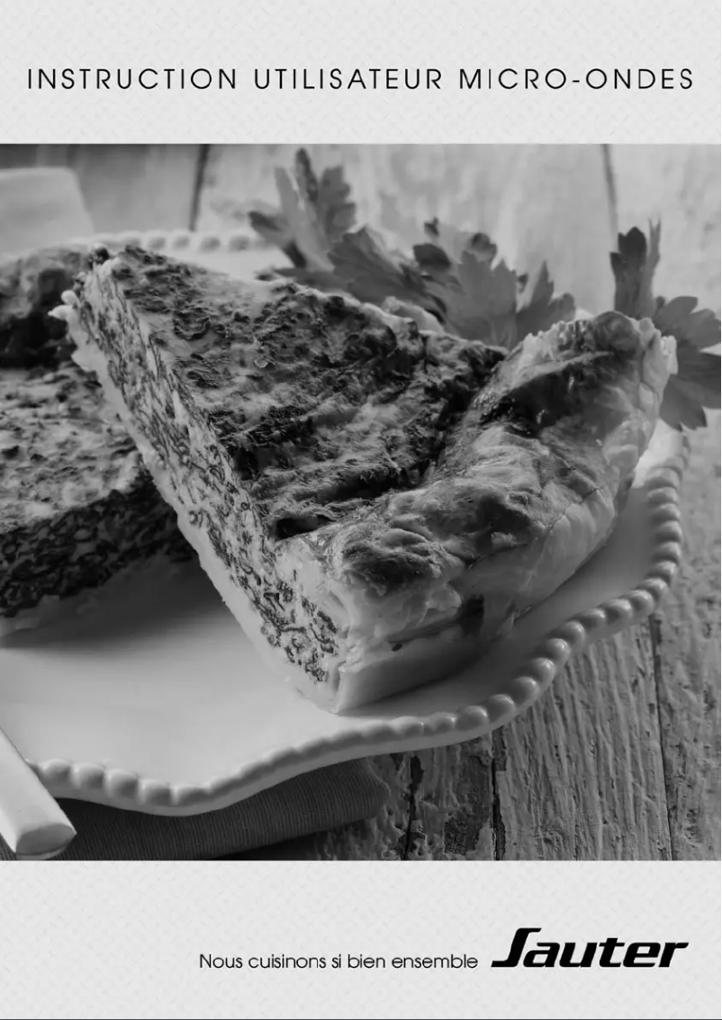 Page 1 de la notice Manuel utilisateur Sauter SMS4340W