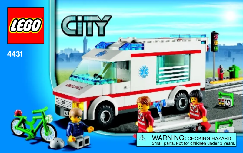 Page n°1 - Manuel utilisateur Lego City 4431