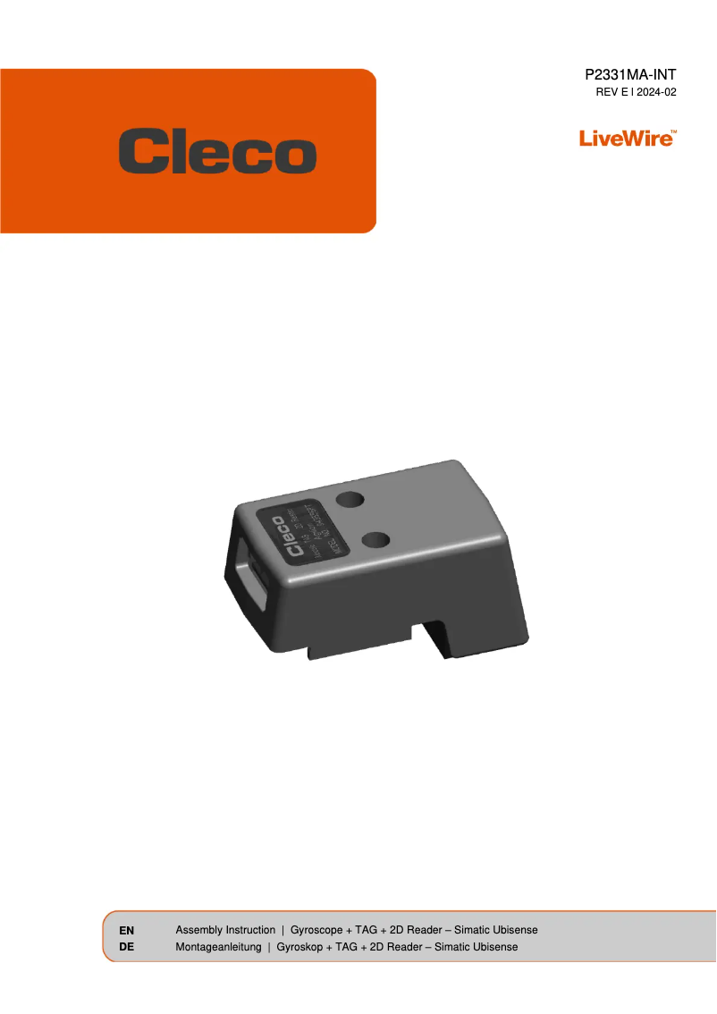 Image de la première page du manuel de l'appareil 17BPYPB13QL