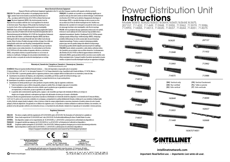 Image de la première page du manuel de l'appareil 163620