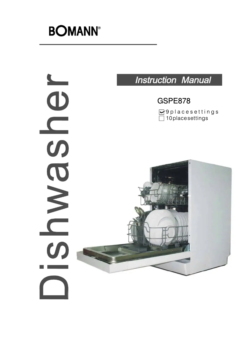Page n°1 - Manuel utilisateur Bomann GSPE 878