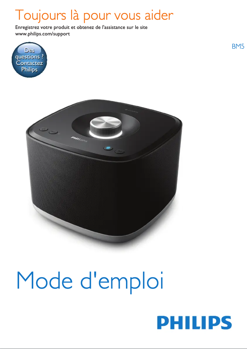 Image de la première page du manuel de l'appareil BM5B