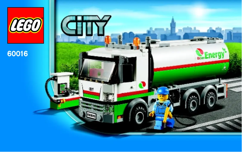 Page 1 de la notice Manuel utilisateur Lego City 60016