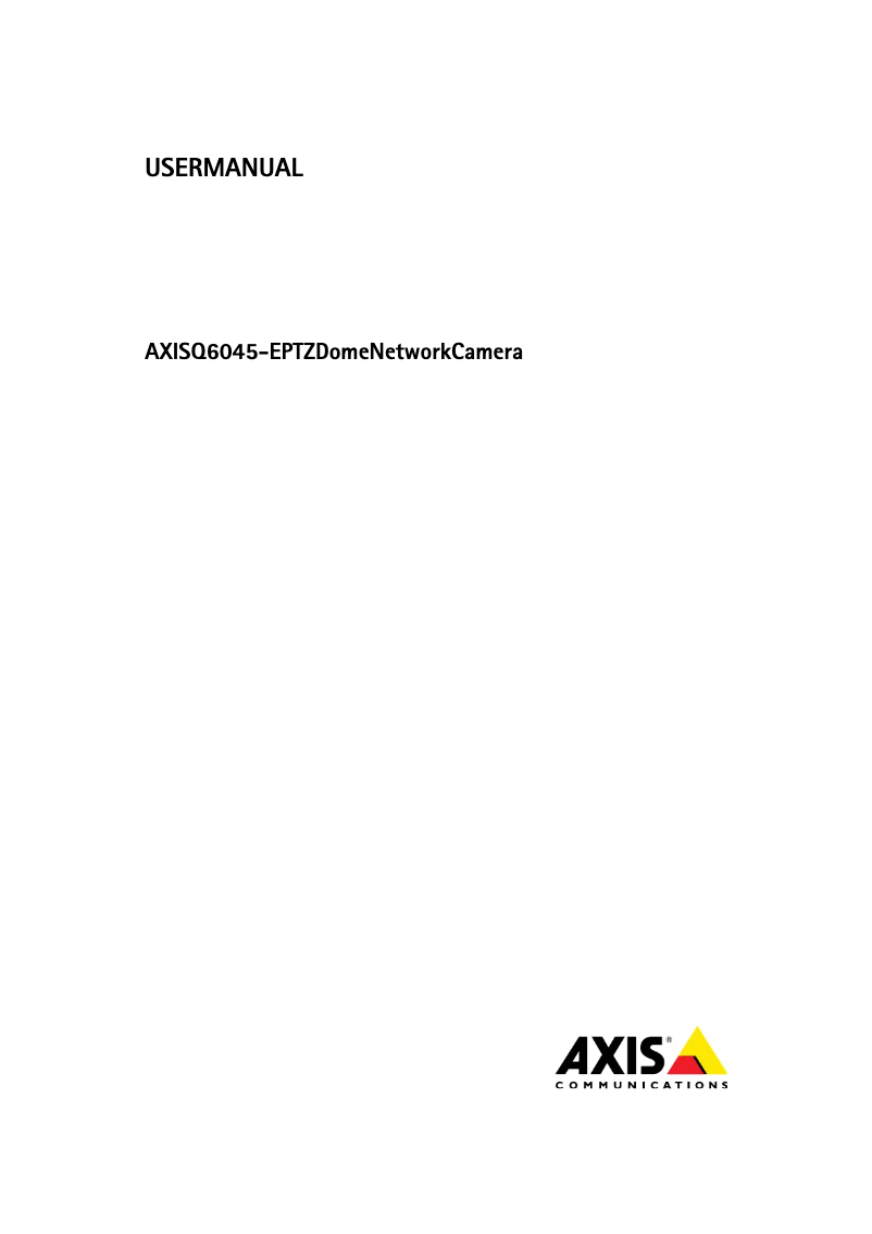 Image de la première page du manuel de l'appareil Q6045 Mk II