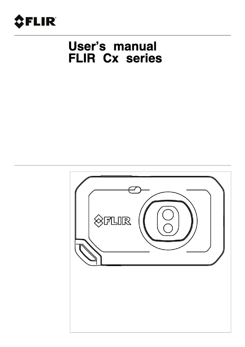 Página 1 del manual Manual de usuario FLIR C5