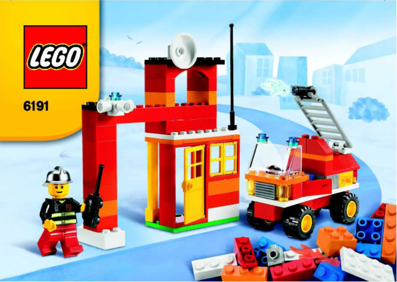 Page n°1 - Manuel utilisateur Lego ® Fire Fighter Building Set