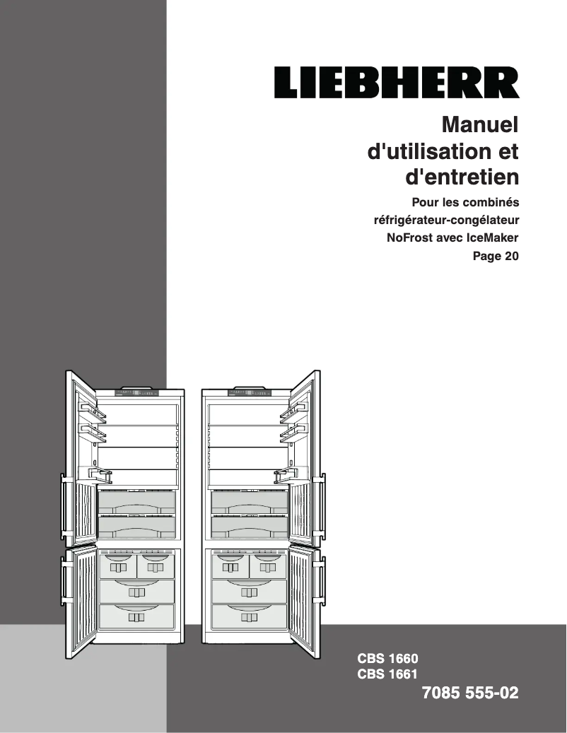 Image de la première page du manuel de l'appareil CBNPes 5066