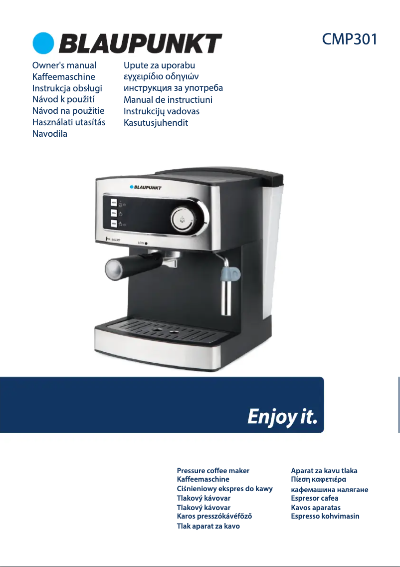 Image de la première page du manuel de l'appareil CMP301