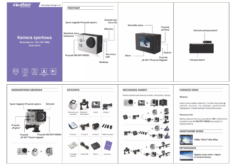 Image de la première page du manuel de l'appareil 50219