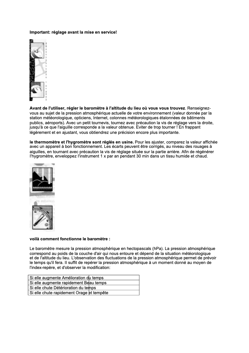 Page 1 de la notice Manuel utilisateur TFA 45.2020