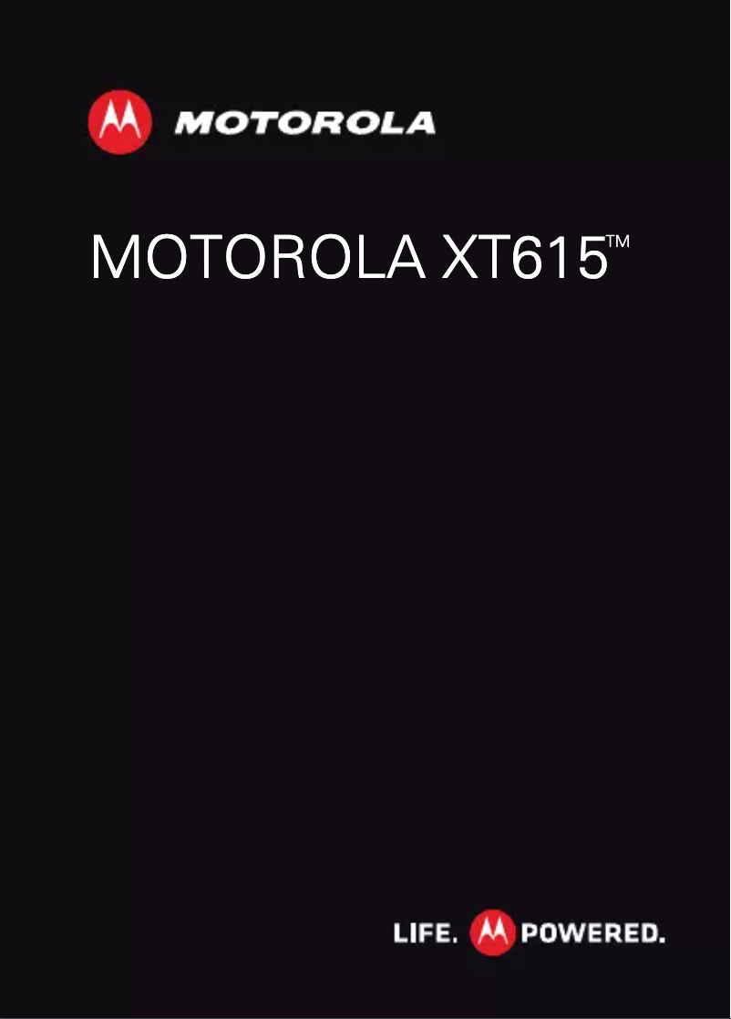 Página 1 del manual Manual de usuario Motorola Motoluxe XT615