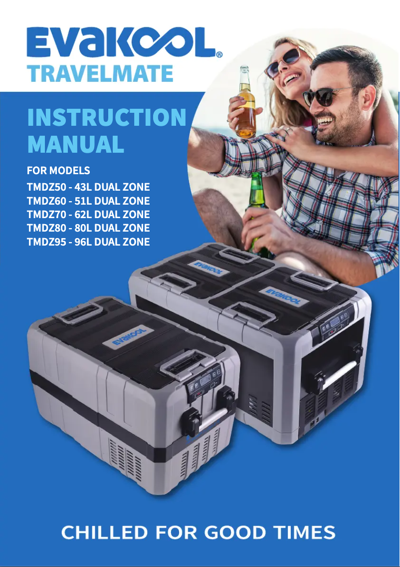 Image de la première page du manuel de l'appareil TMDZ95