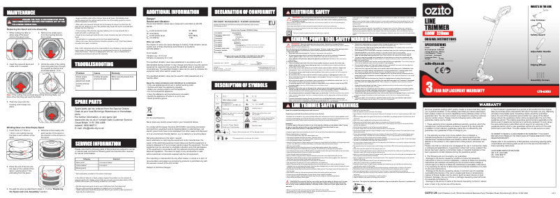 Imagen de la primera página del manual del dispositivo LTR-630U