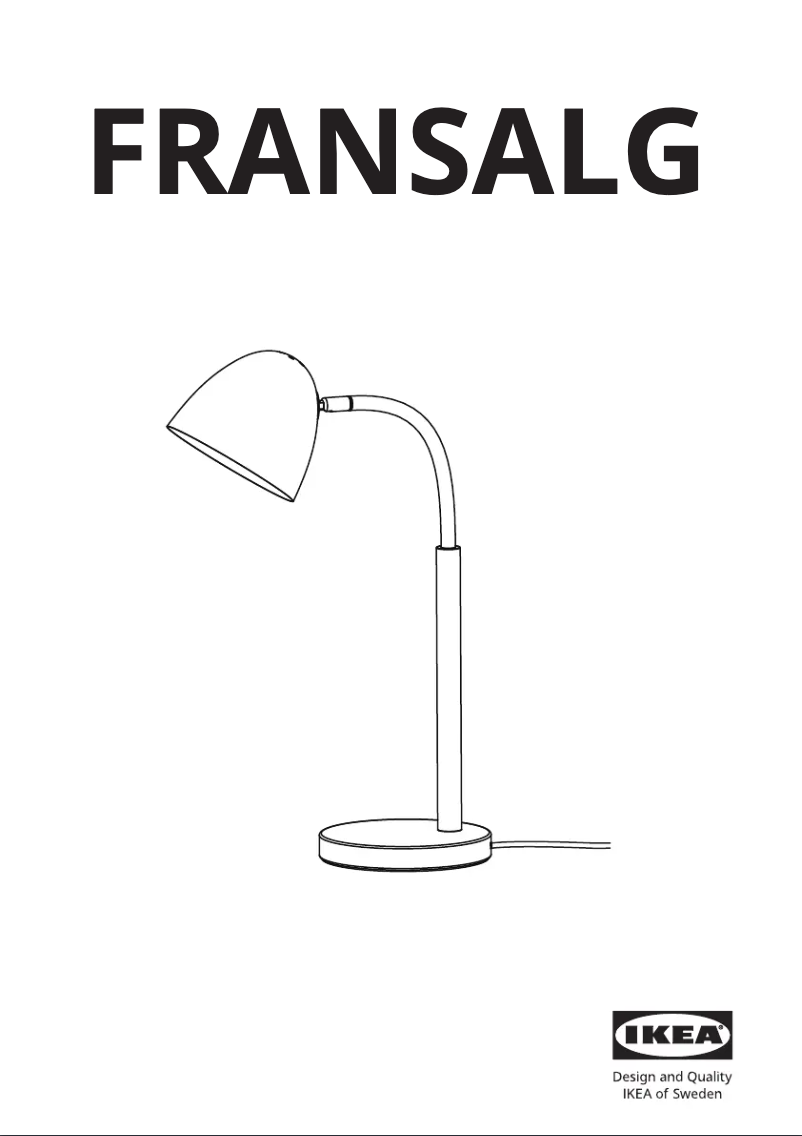 Image de la première page du manuel de l'appareil FRANSALG 605.193.39