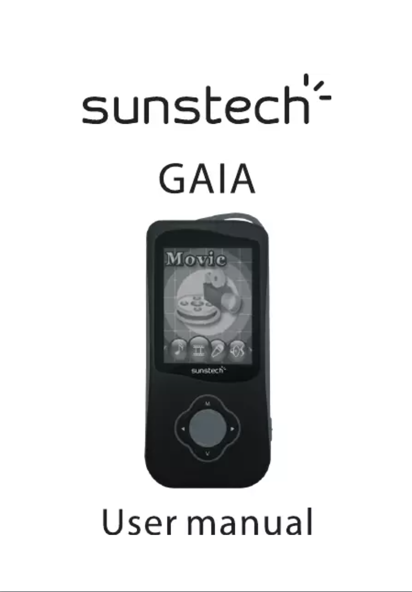 Page n°1 - Manuel utilisateur Sunstech Gaia
