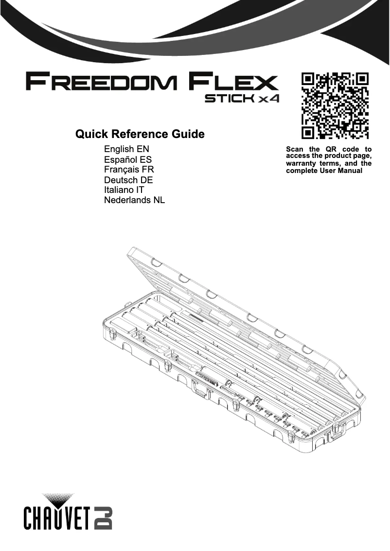 Image de la première page du manuel de l'appareil Freedom Flex Stick X4