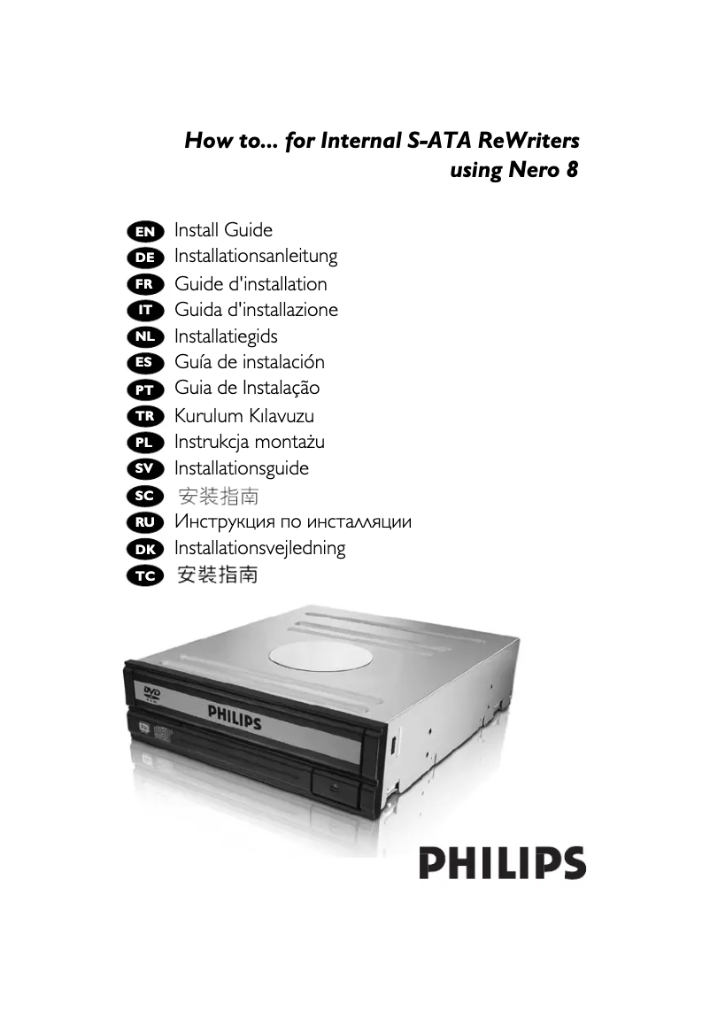 Page n°1 - Mode d'emploi Philips SPD2525BD