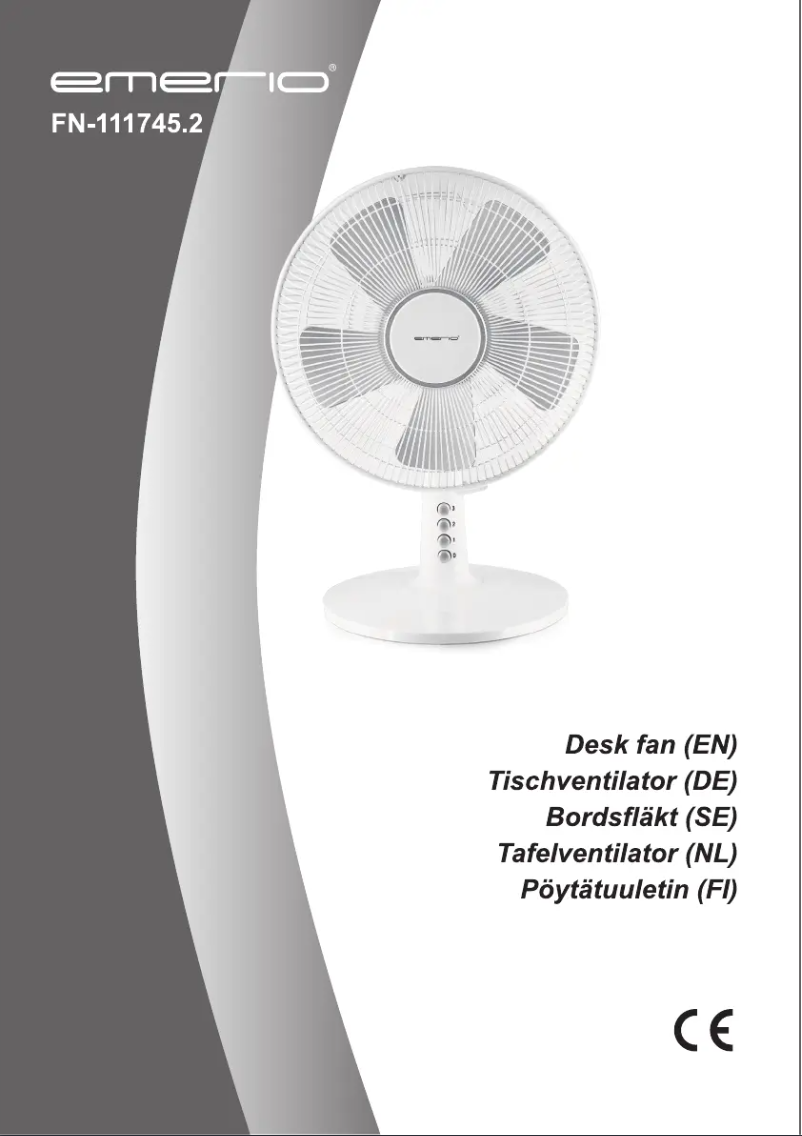 Page n°1 - Manuel utilisateur Emerio FN-111745.2