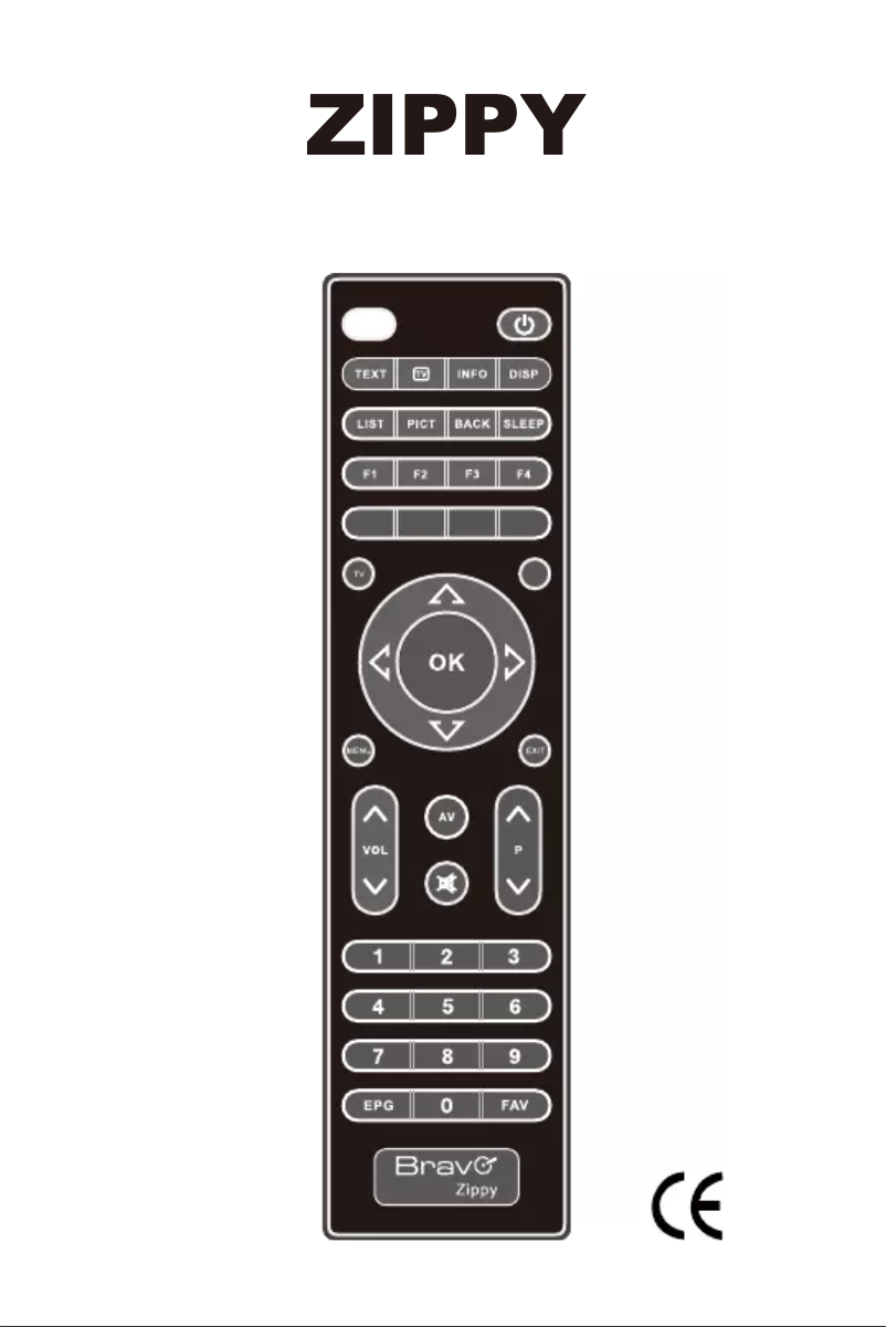 Page 1 de la notice Manuel utilisateur Bravo Zippy