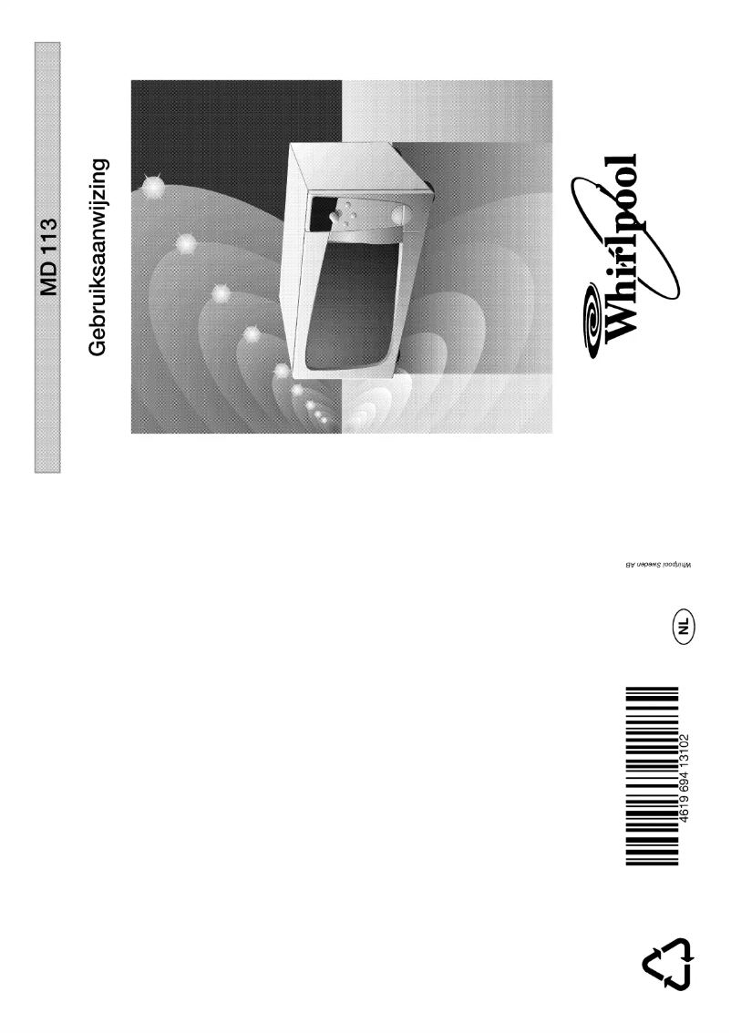 Página 1 del manual Manual de usuario Whirlpool MD 113