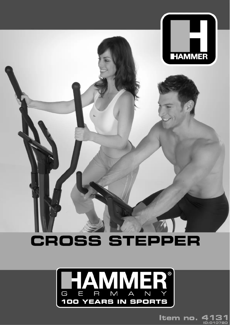 Page 1 de la notice Manuel utilisateur Hammer Cross Stepper