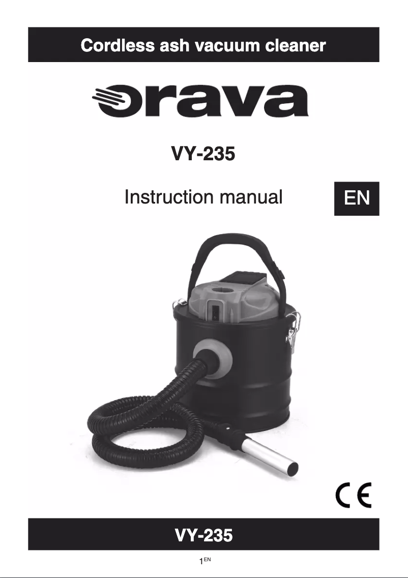 Página 1 del manual Manual de usuario Orava VY-235