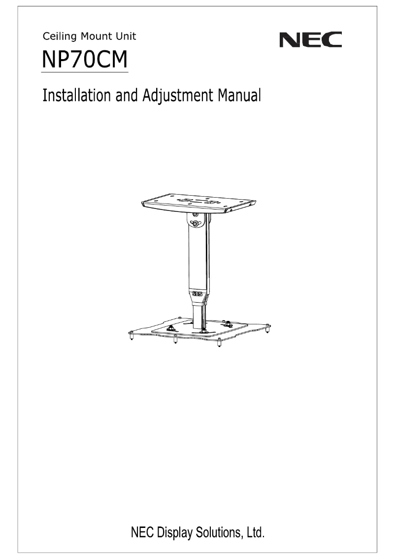 Image de la première page du manuel de l'appareil NP70CM