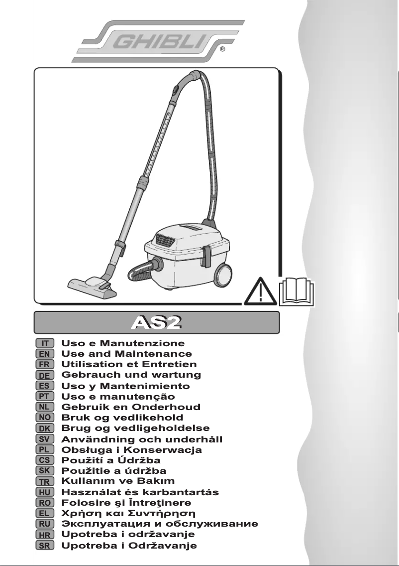 Image de la première page du manuel de l'appareil AS2