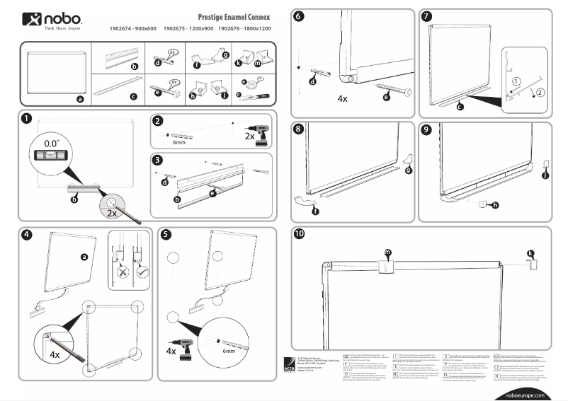 Image de la première page du manuel de l'appareil Prestige 1902675