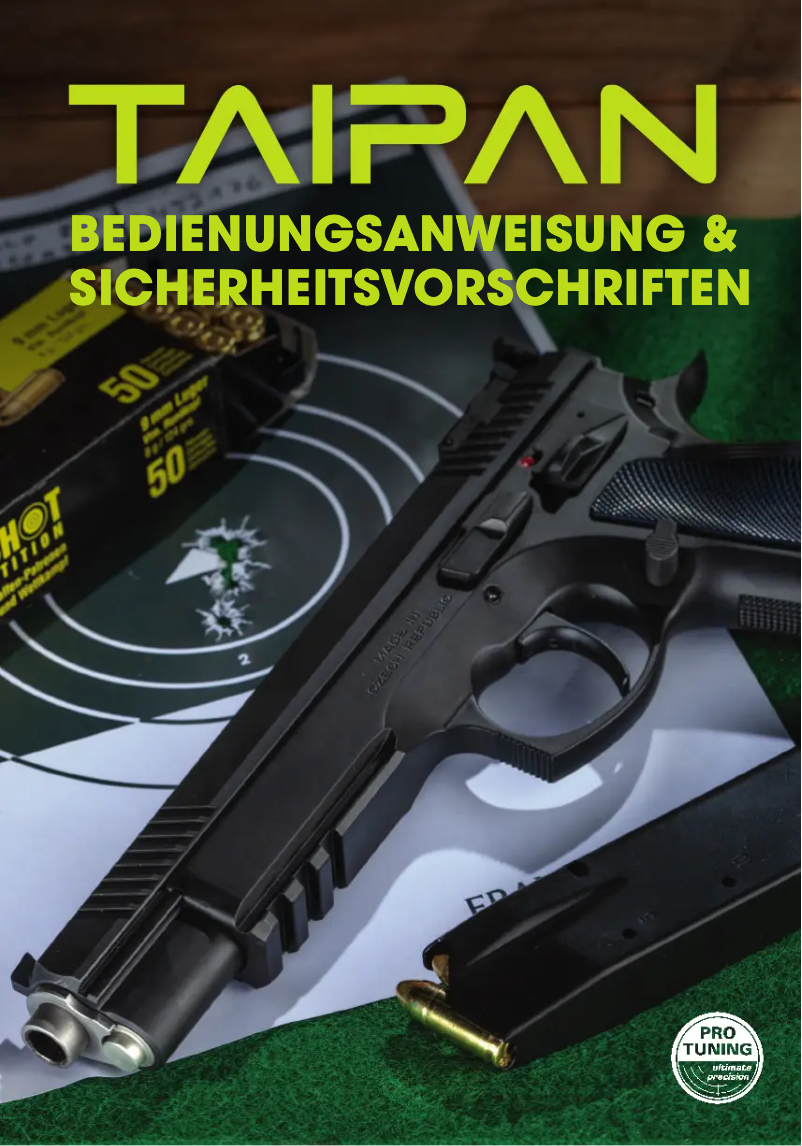 Page n°1 - Manuel utilisateur Pro Tuning TAIPAN