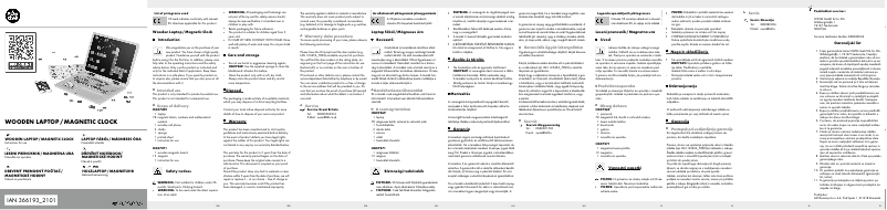 Imagen de la primera página del manual del dispositivo HG07269