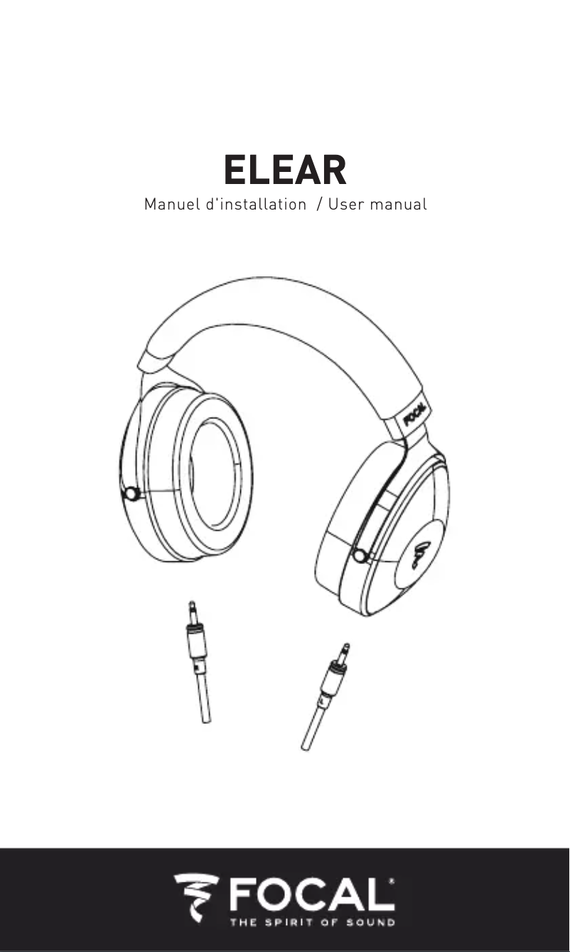 Image de la première page du manuel de l'appareil Elear