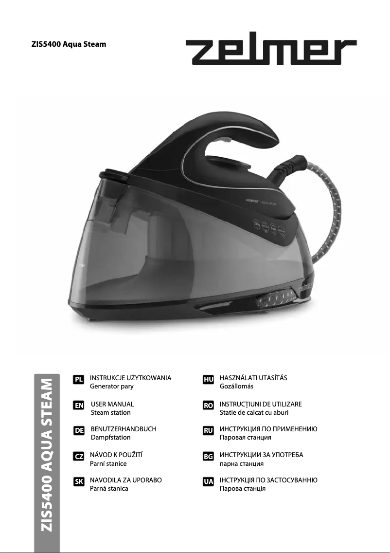 Page 1 de la notice Manuel utilisateur Zelmer ZIS5400