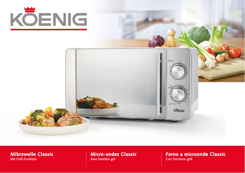 Page 1 de la notice Manuel utilisateur Koenig B01106