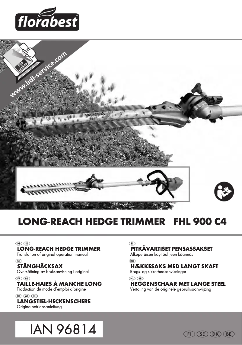 Image de la première page du manuel de l'appareil FHL 900 C4