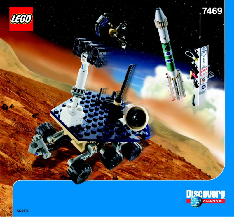 Page 1 de la notice Manuel utilisateur Lego Discovery 7469