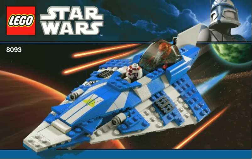 Page 1 de la notice Manuel utilisateur Lego Plo Koon's Jedi Starfighter (TM)