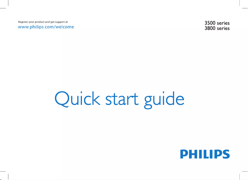 Page n°1 - Guide de démarrage rapide Philips 42PFL3507