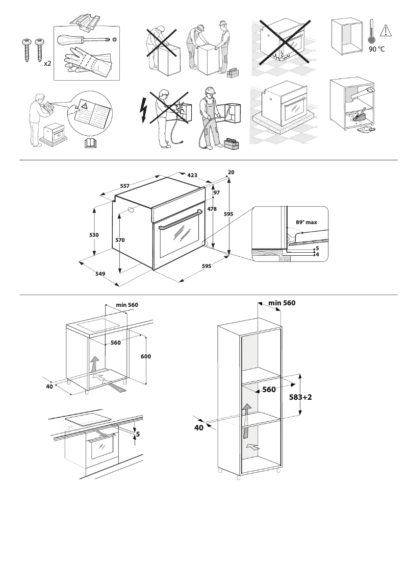 Page n°1 - Instructions de sécurité Indesit IFW 3534 H IX