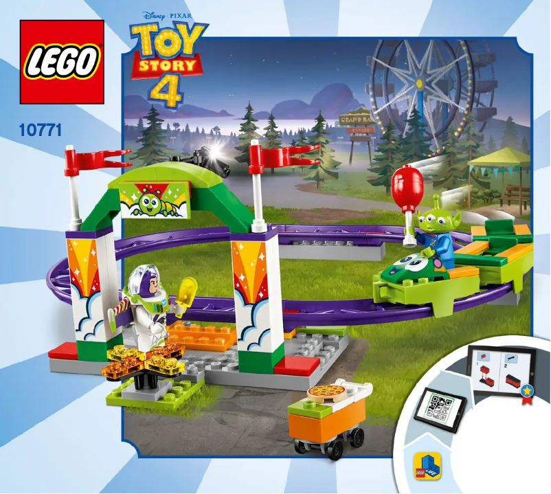 Page 1 de la notice Manuel utilisateur Lego Toy Story 4 10771