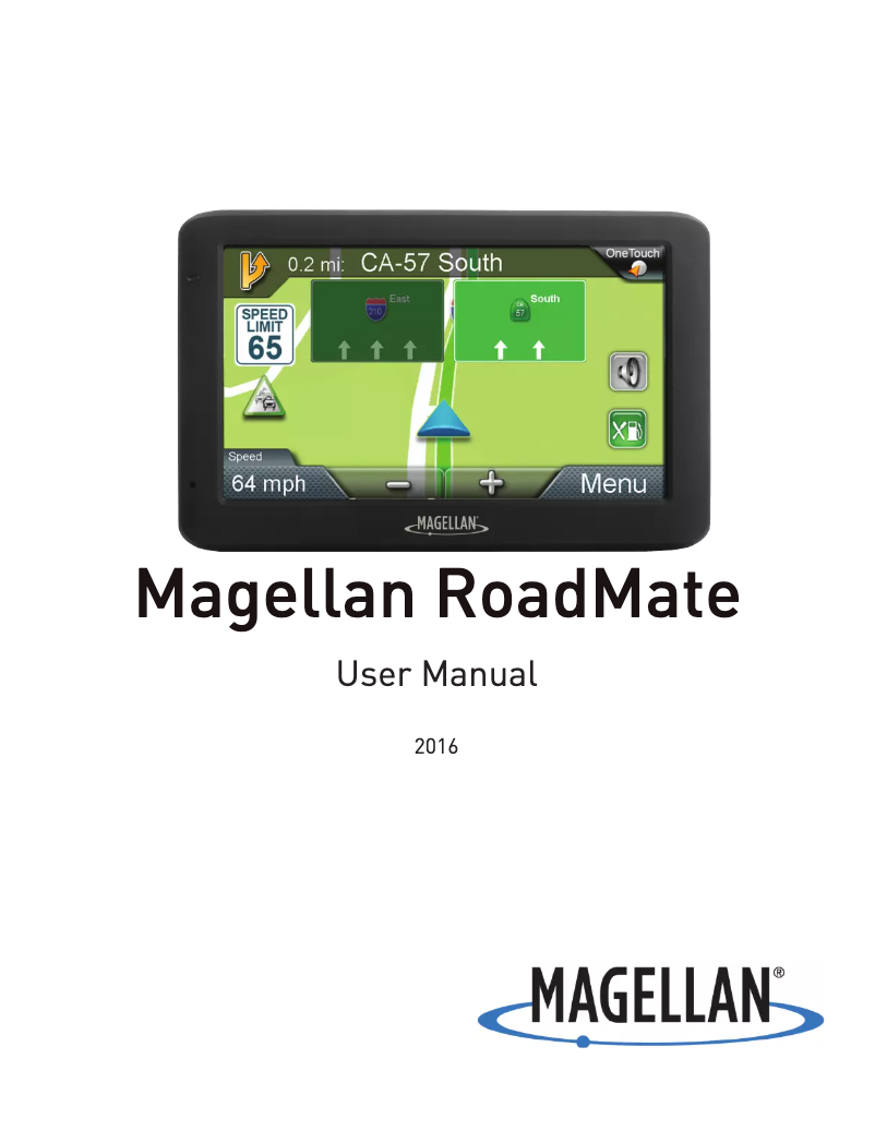 Image de la première page du manuel de l'appareil RoadMate 5635T-LM