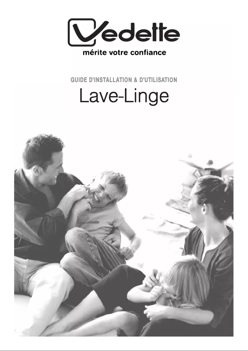 Page n°1 - Manuel utilisateur Vedette VLT5210W