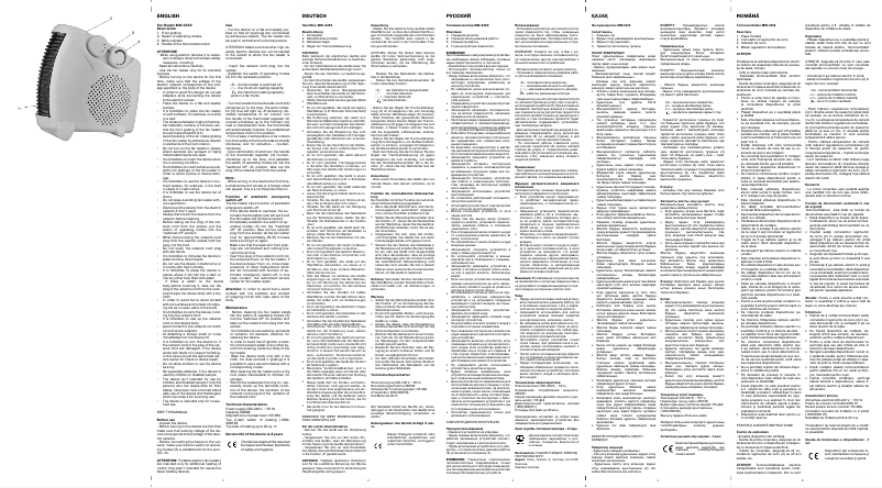 Page 1 de la notice Manuel utilisateur Maxwell MW-3452 W