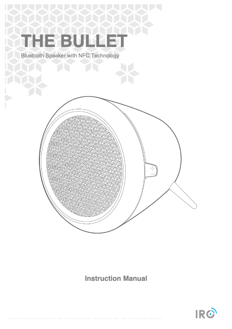 Página 1 del manual Manual de usuario IRC The Bullet BT