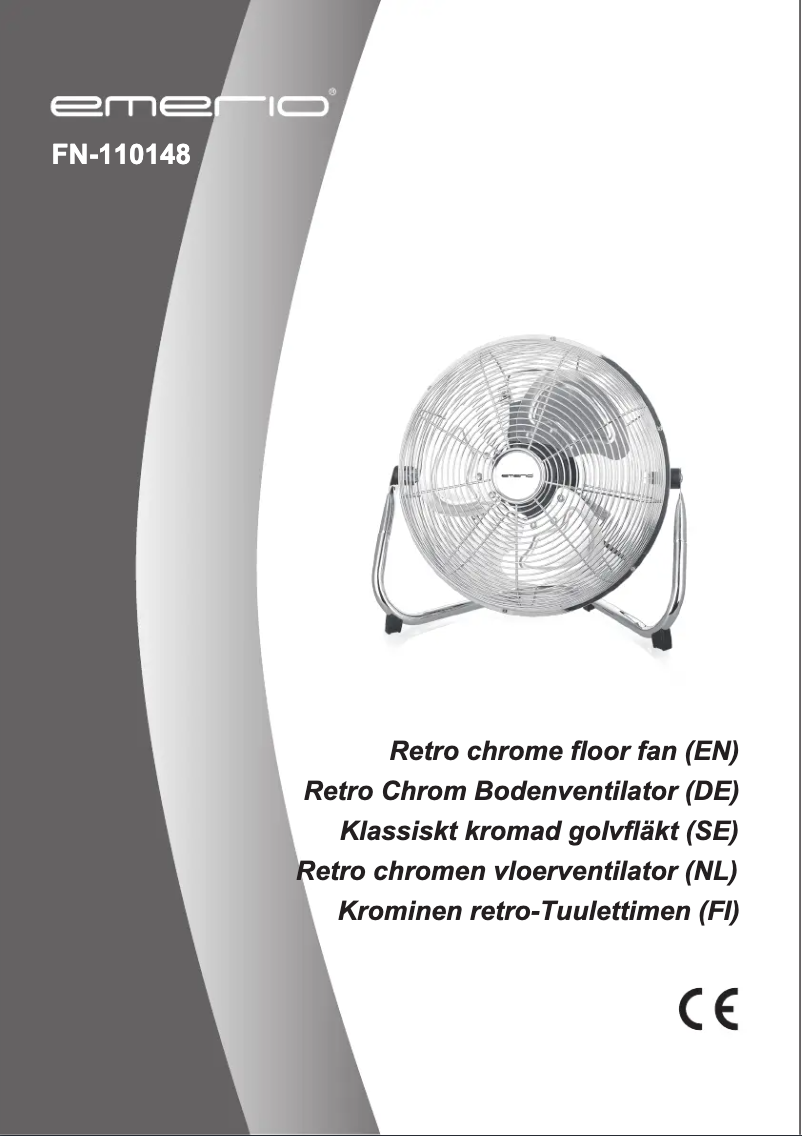 Page 1 of the manual User Manual Emerio FN-110148