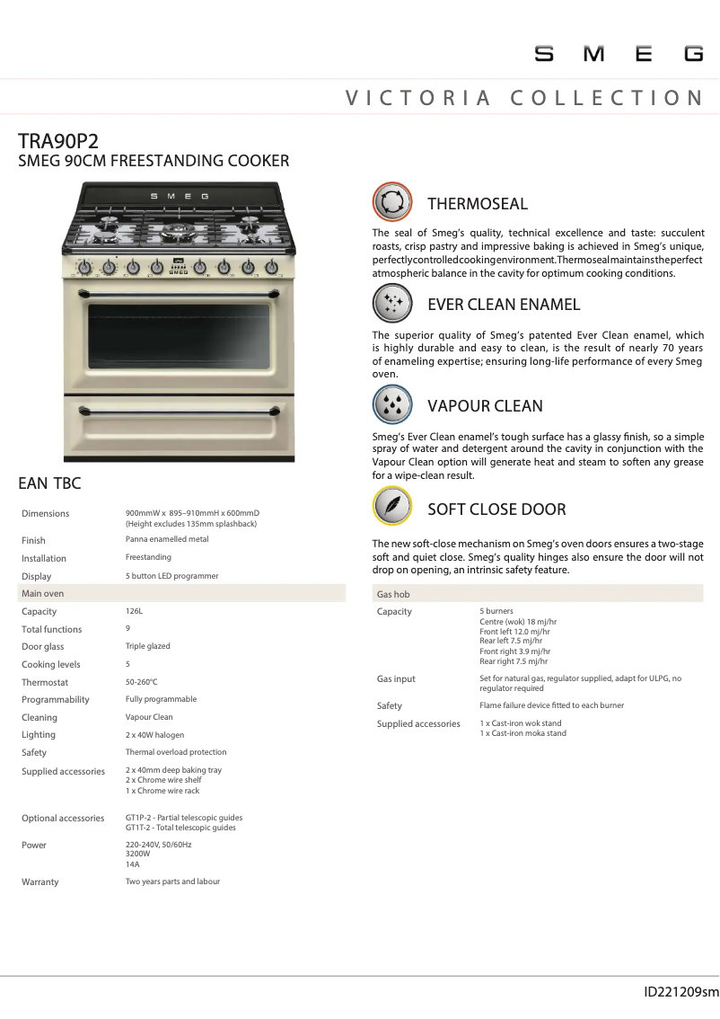 Image de la première page du manuel de l'appareil TRA90