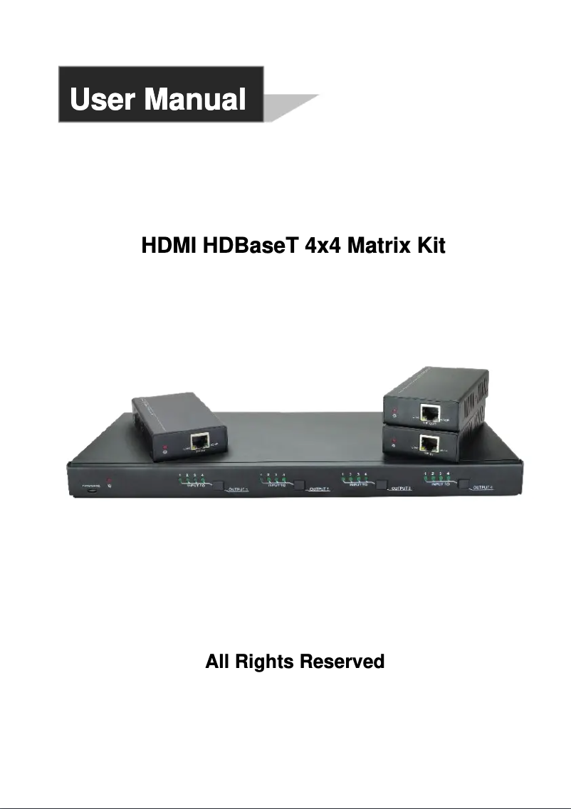 Page 1 de la notice Manuel utilisateur Siig CE-H23W11-S1